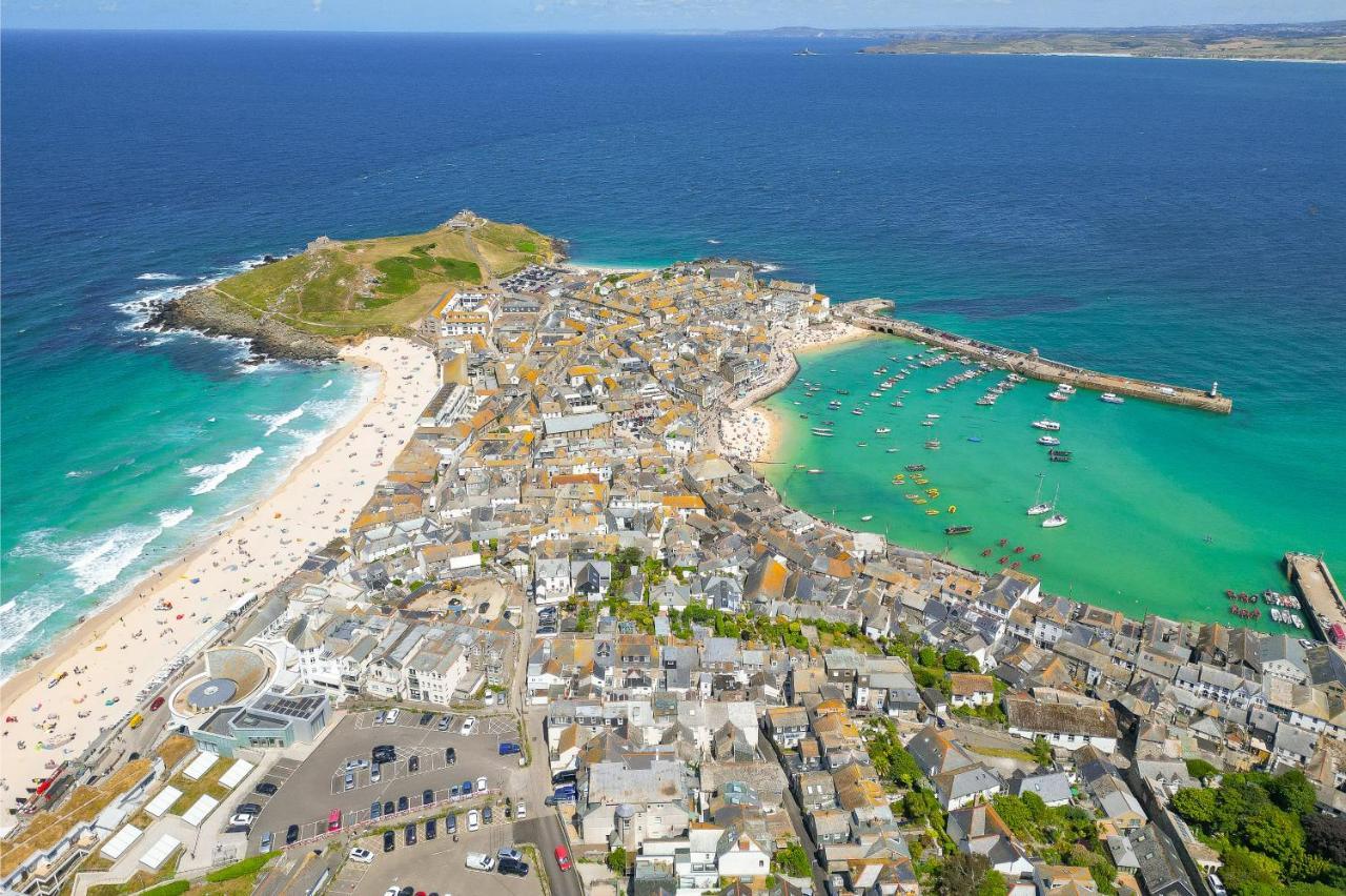 Apartamento Seabreeze 3 - Seaview & Parking St Ives Exterior foto