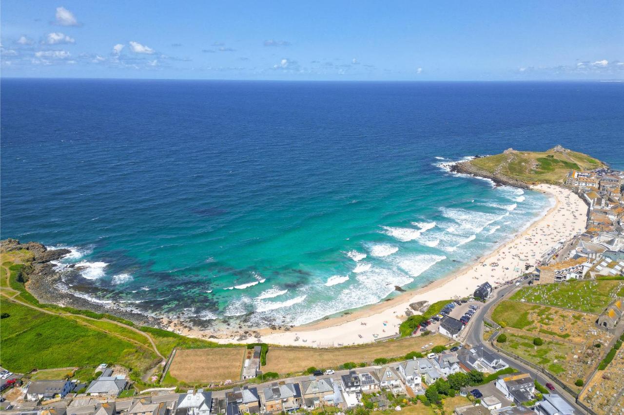 Apartamento Seabreeze 3 - Seaview & Parking St Ives Exterior foto
