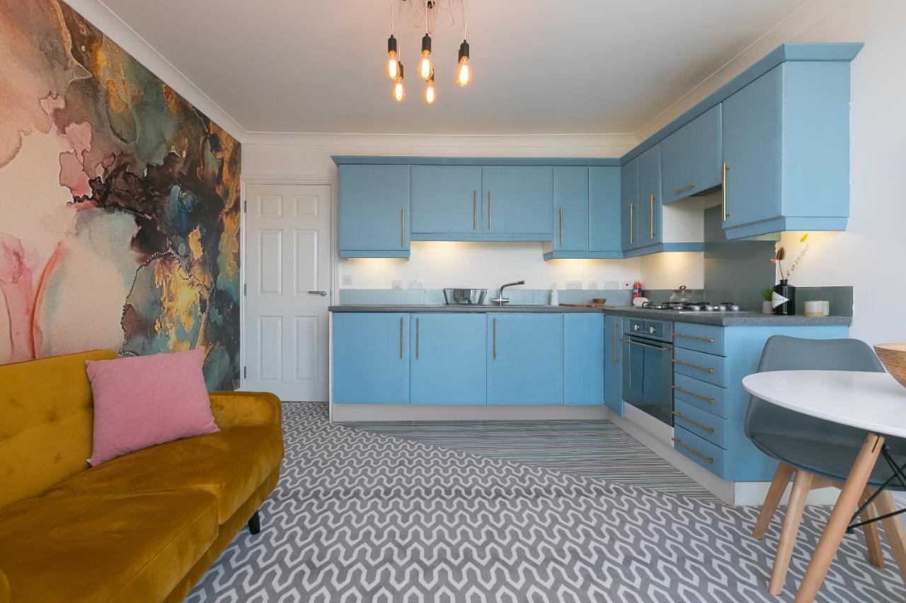 Apartamento Seabreeze 3 - Seaview & Parking St Ives Exterior foto