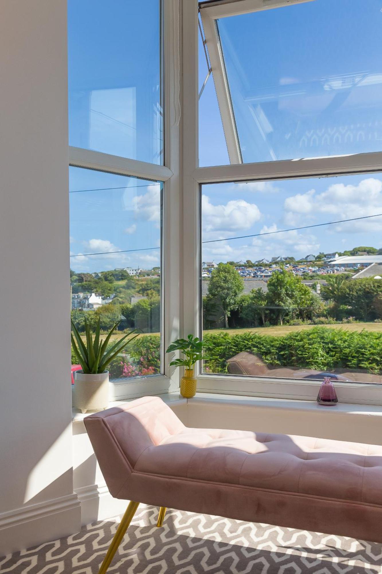 Apartamento Seabreeze 3 - Seaview & Parking St Ives Exterior foto