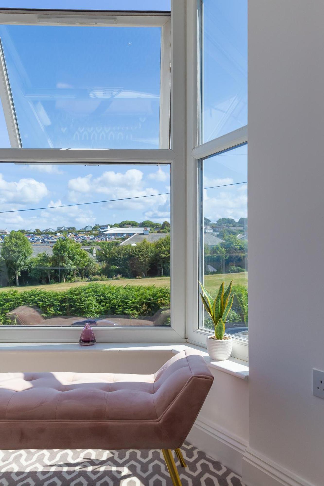 Apartamento Seabreeze 3 - Seaview & Parking St Ives Exterior foto