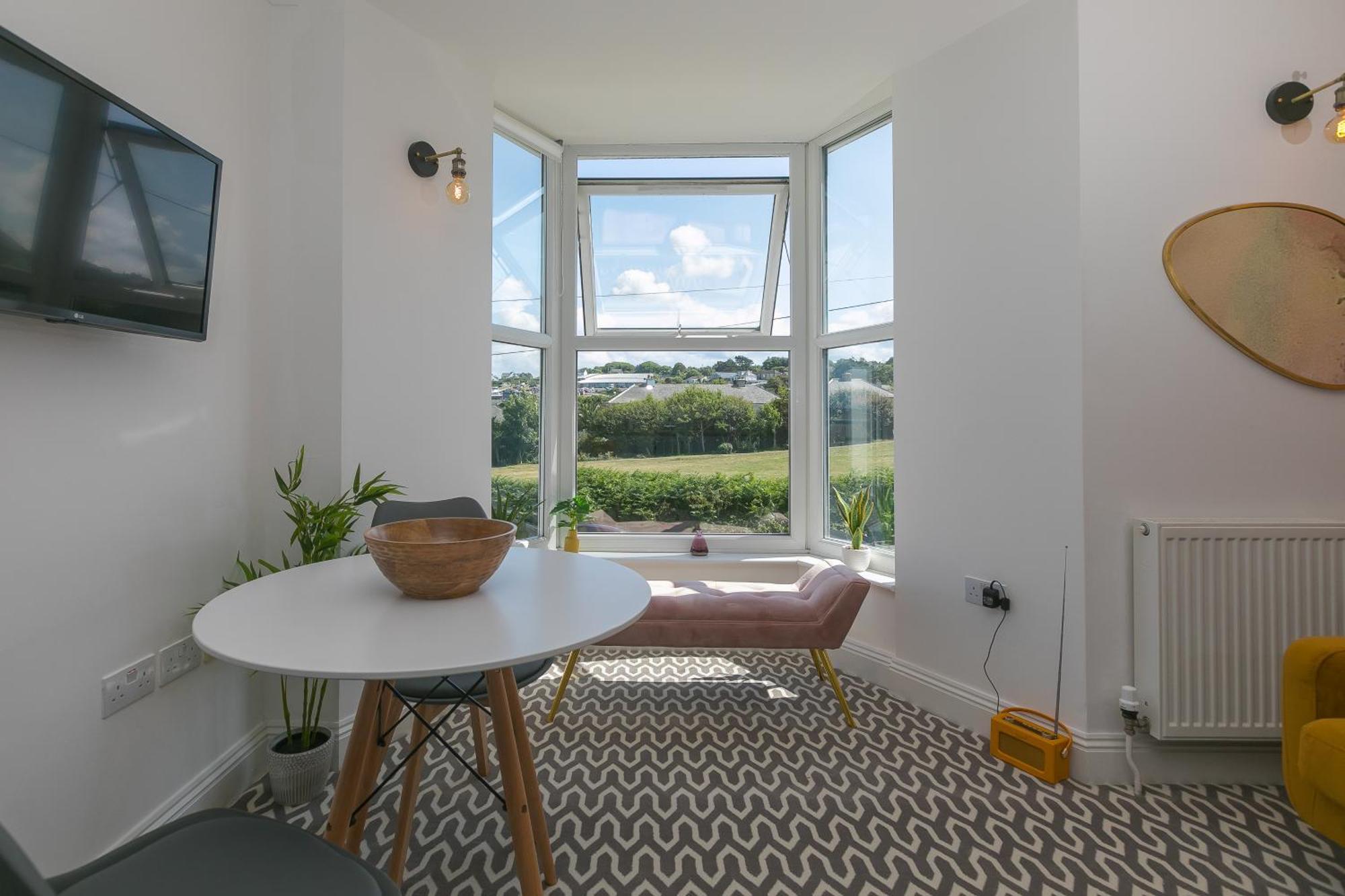 Apartamento Seabreeze 3 - Seaview & Parking St Ives Exterior foto